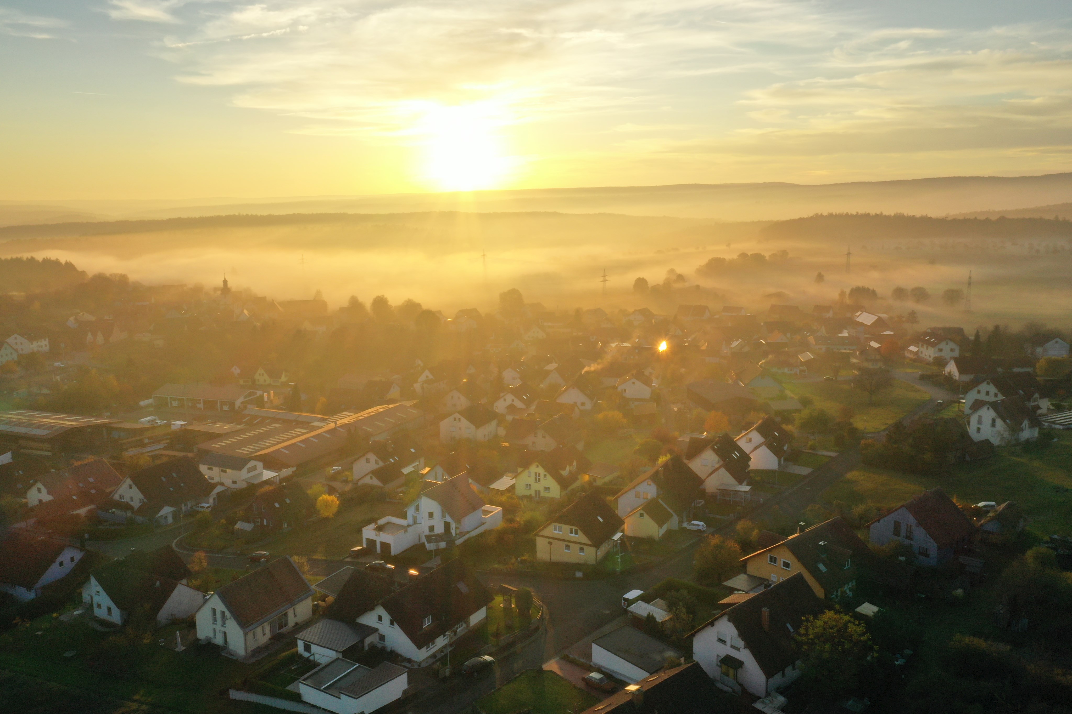 Ansbach im Herbst 2024